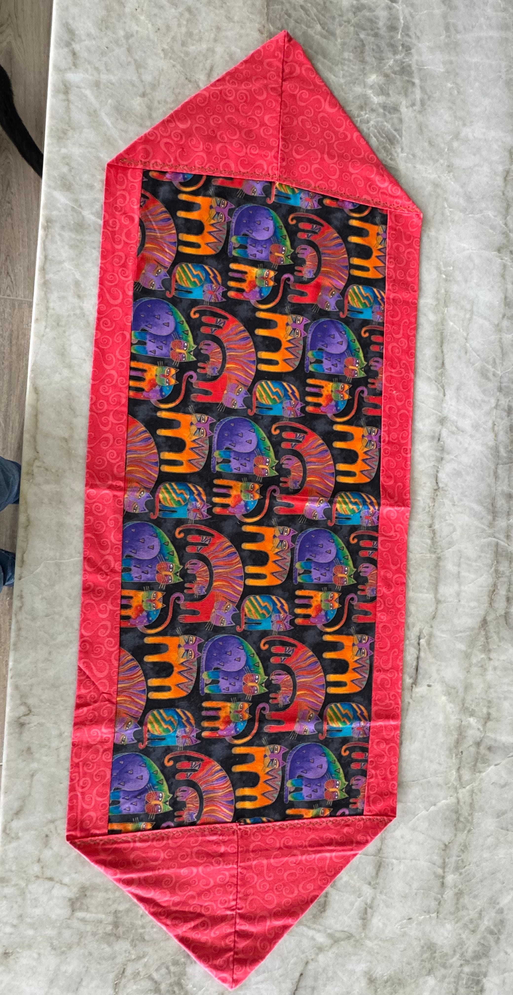 Cat Table Runner
