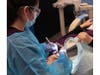 Plaza College dental hygiene students gaining hands on experience.