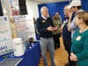 Nick Leon of Rotary Club of San Jose/East Evergreen showcasing project done in Thailand