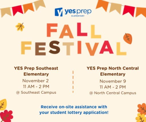 Nov 2 YES Prep Elementary Fall Festival Houston TX Patch Nov 2 YES Prep Elementary Fall Festival Houston TX Patch
