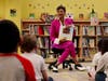 Sonia Manzano joined a library full of young fans for a special book reading at YES Prep Southside Elementary, where she read her book No Dogs Allowed to excited first graders.