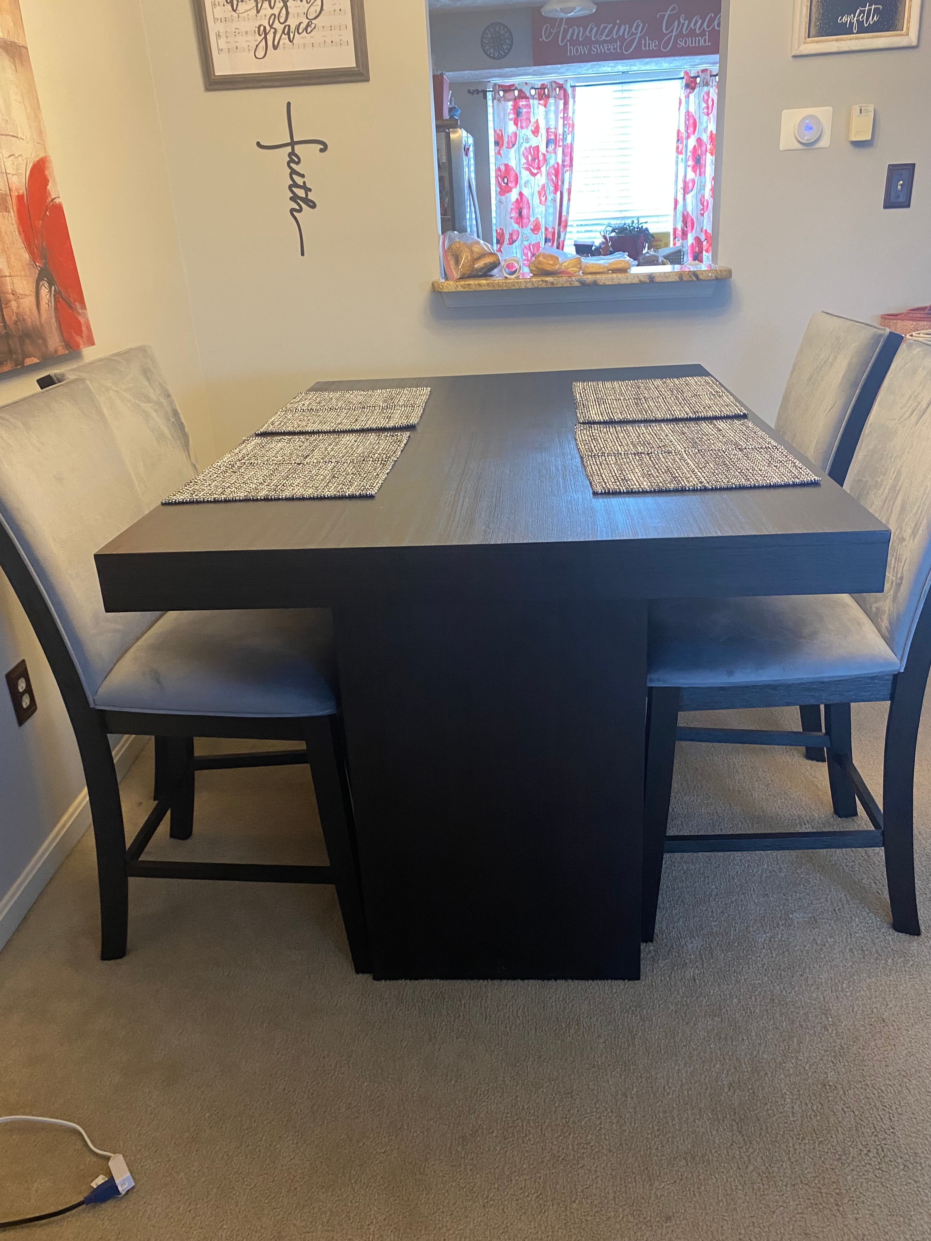 7 piece Dining Set - Counter Height - NEW