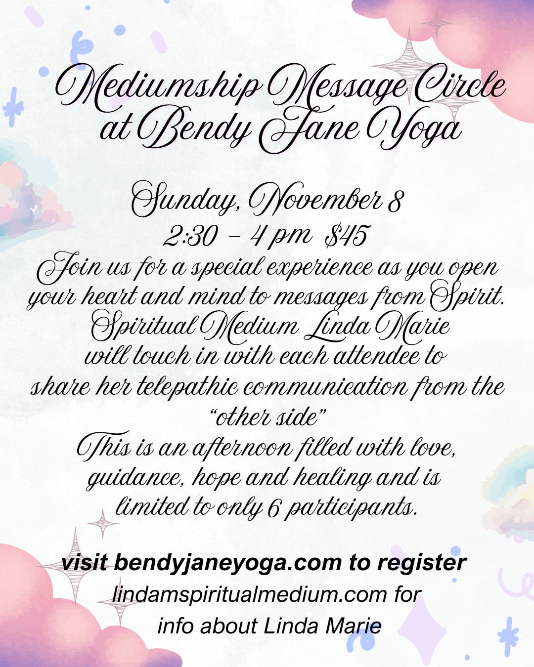 Mediumship Message Circle with Linda Marie