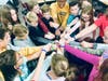 Chelsea students unite their Mix It Up 2019 wristbands.
