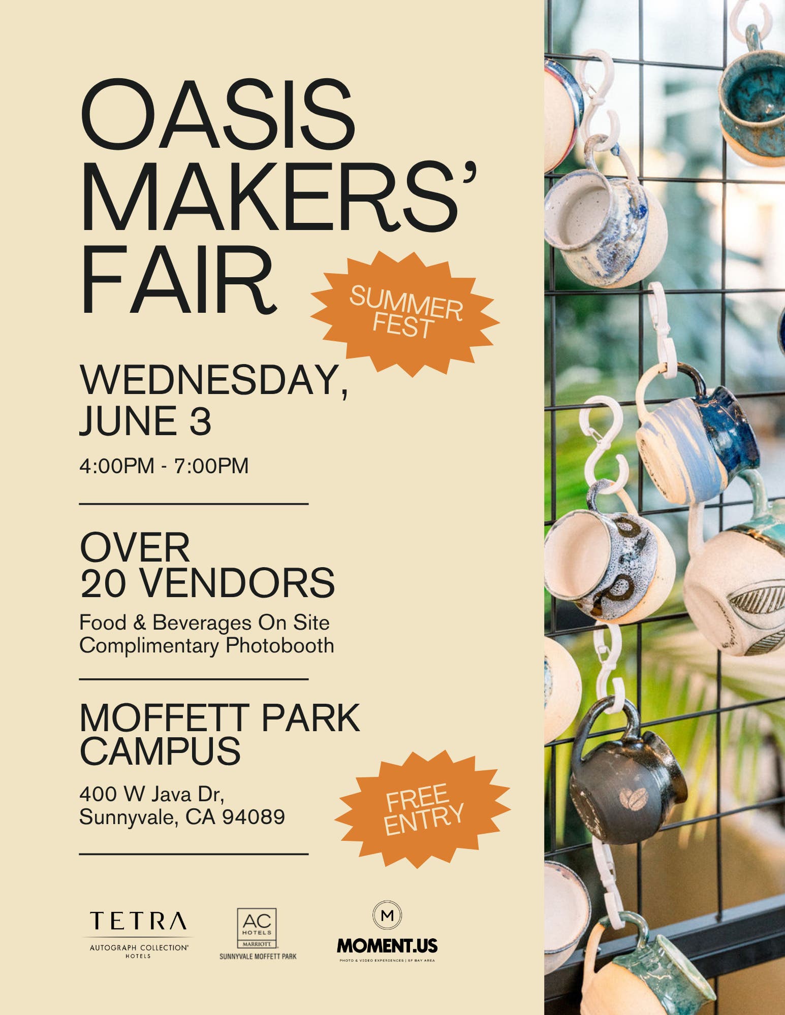 TETRA Hotel Presents Oasis Makers Fair Summer Fest: A Celebration of Pride & Creativity