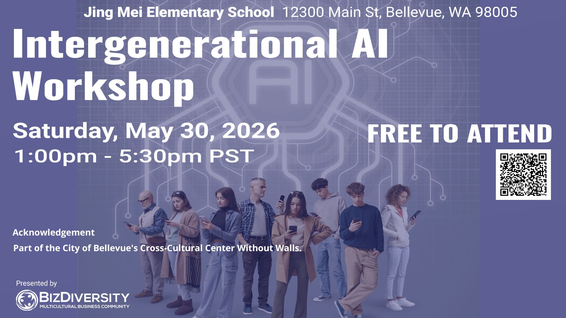 Intergenerational Artificial Intelligence (AI) Workshop
