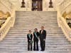 From Left:
David Dutertre, Layla Cotter, and Pennsylvania State Representative Craig Staats. 