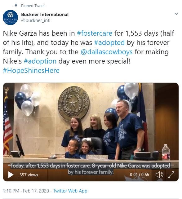 Nike's Adoption Day