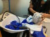 Wilda Wilson receives surprise salon pampering for her 105th birthday.