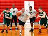 Mount Greenwood Park's Matthew Buck (#53) eyes a steal off the dribble in one of the many fast breaks in the Special Olympic Illinois competition at Marist Saturday.