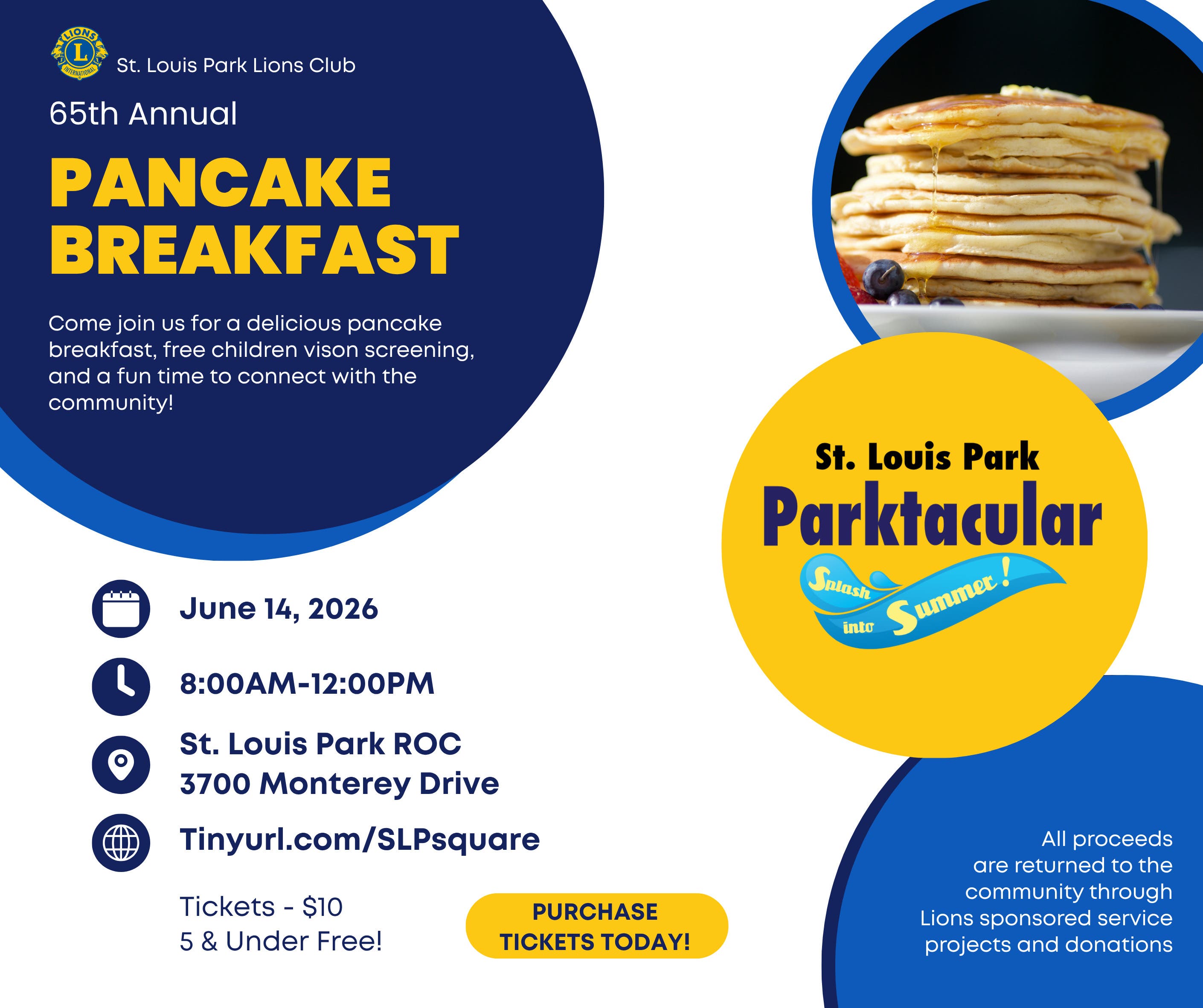 65th Annual Pancake Breakfast