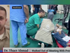 Palestinian American emergency room physician Thaer Ahmad walked out after handing Pres. Biden a letter from an 8-year-old orphaned Palestinian girl named Hadeel, “I beg you, President Biden, stop them from entering Rafah.” (show of Apr 4, 2024).