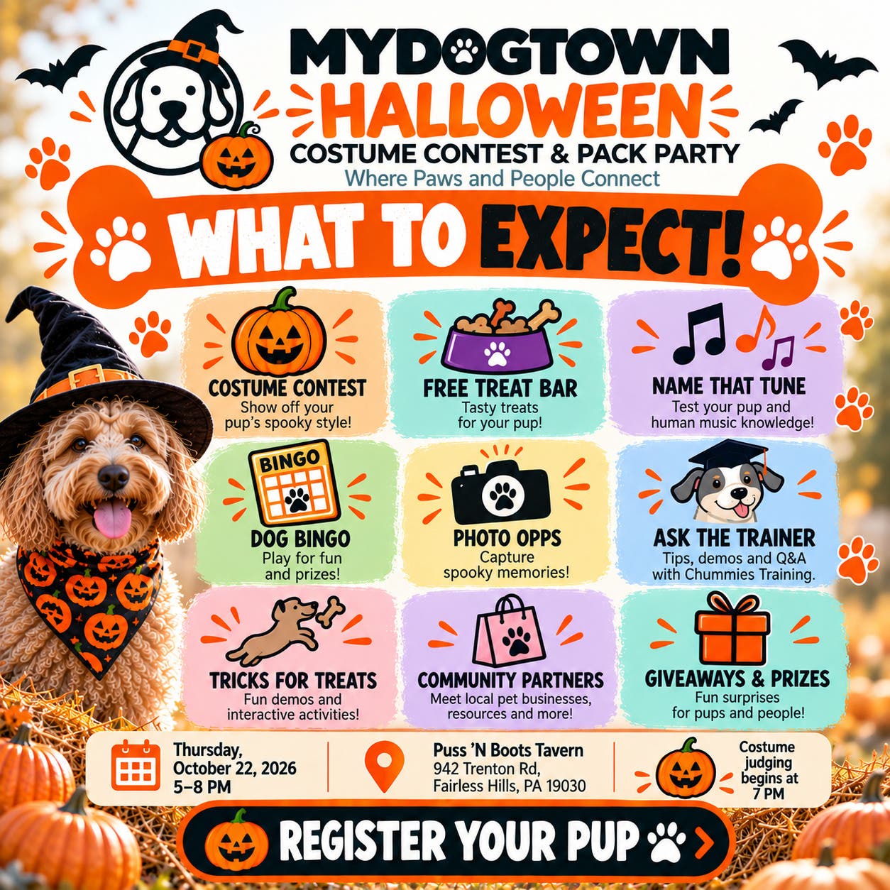 MyDogTown Halloween Costume Contest & Pack Party