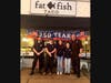  Fat Fish Taco, recognized by the Caldwell Historic Preservation Commission as the Most Patriotic Business Display for Summer 2026.  Congratulations, Fat Fish Taco, and thank you for helping Caldwell celebrate America’s 250th in style!