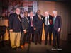 Previous Legacy Dinners to raise important scholarship monies were held at the Four Seasons Hotel; (left to right) Leo President Dan McGrath '68, Principal Shaka Rawls '93, William Conlon '63, Michael Holmes '76, Tom Owens '54 and Andrew McKenna '47.