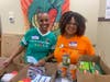 Ann Jackson, founder and executive director of the Center for Food Equity in Medicine, is joined by Pam Oliver at the center in Flossmoor.