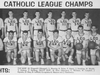 Stankiewicz, No. 41, served as co-captain of the 1966 Lightweight Catholic League champions, a team trailing by 13 after three periods. Teammate Jay Standring, No. 40, of Beverly promised everyone a turkey dinner at his house if they won.