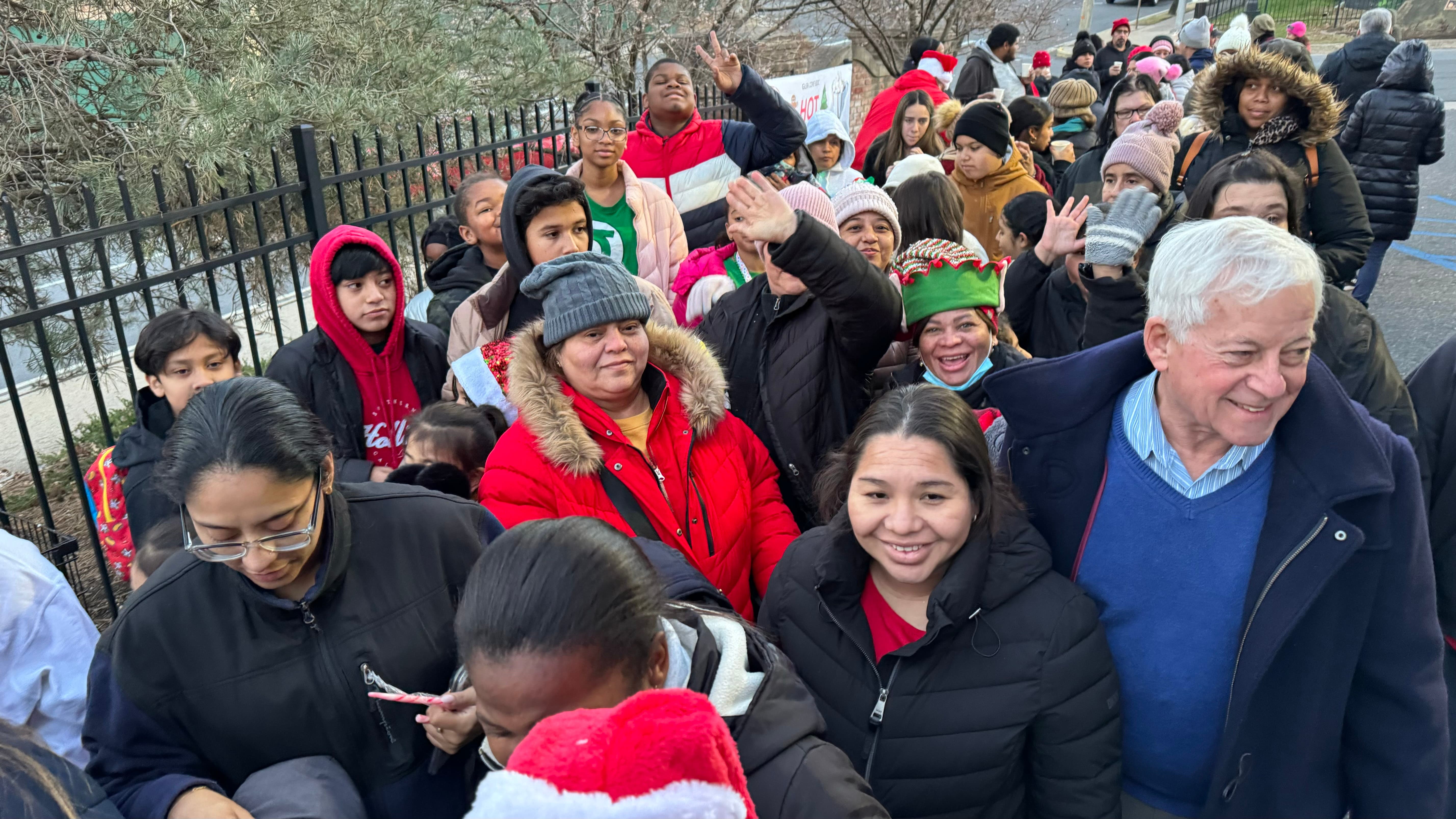 Lavine and children.