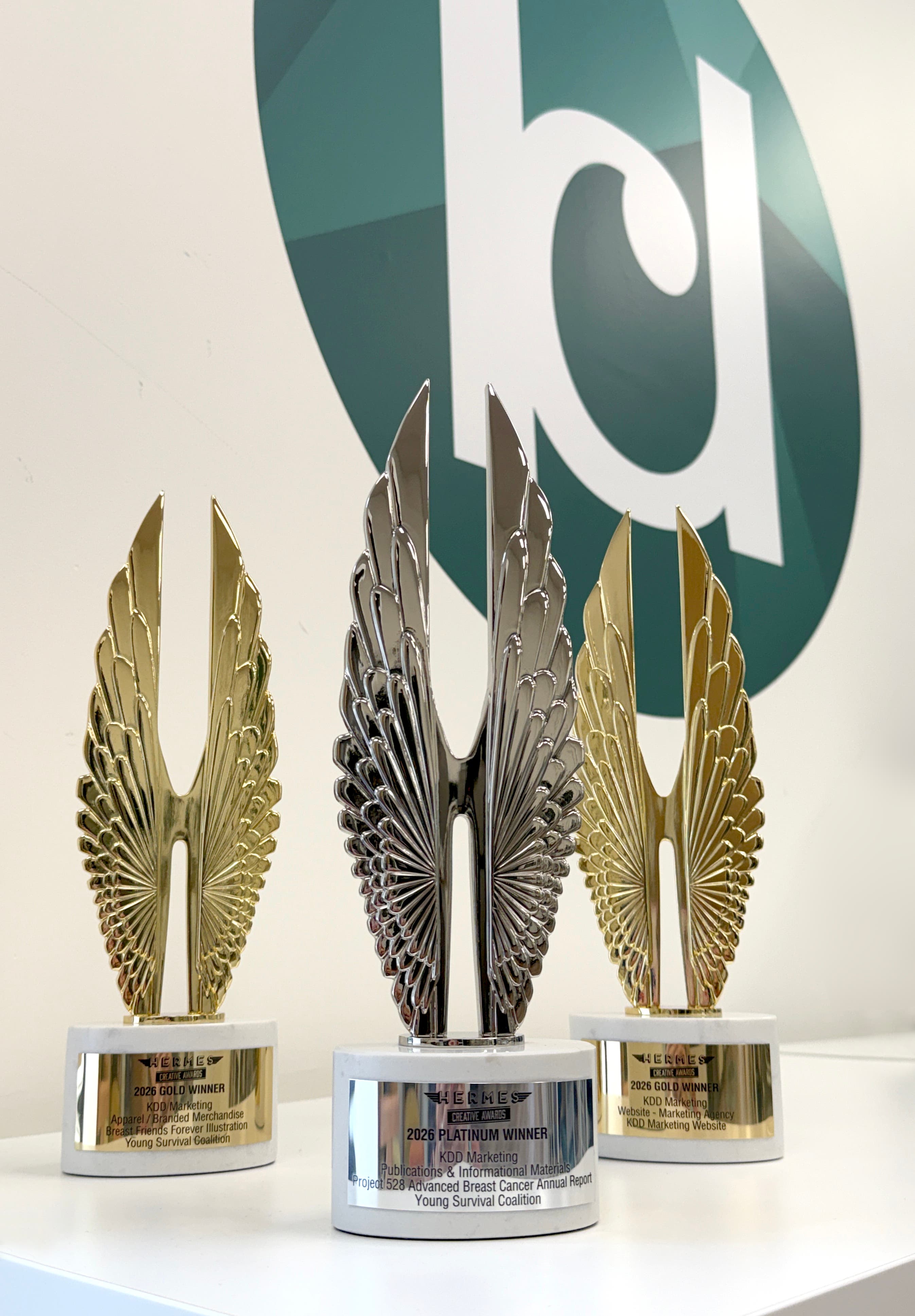 KDD Marketing Wins Big in Hermes Creative Awards Competition