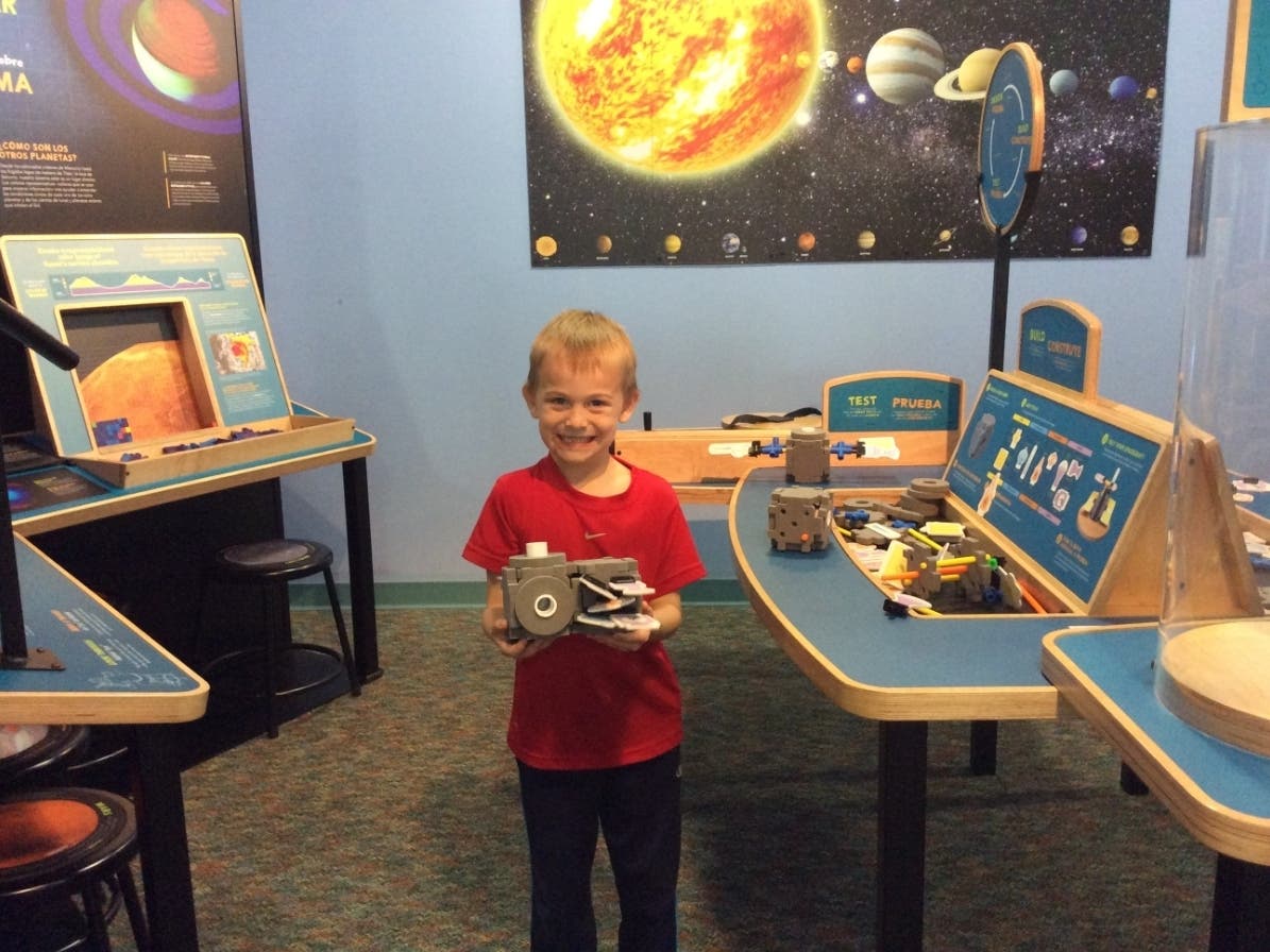 The Children's Museum in Oak Lawn unveiled a new exhibit, 'Sun, Earth, Universe.'