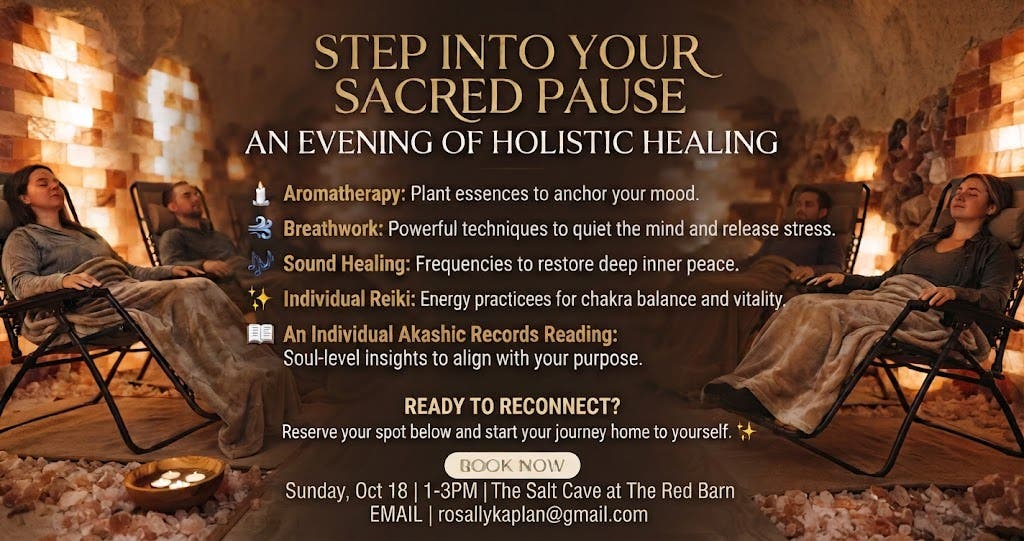 Step Into Your Sacred Pause: An afternoon of Holistic Healing