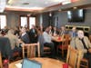 Members of the Bolingbrook business community gathered at Beggars Pizza to hear updates on village and parks project.