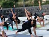 Reaching New Heights at Evening Yoga