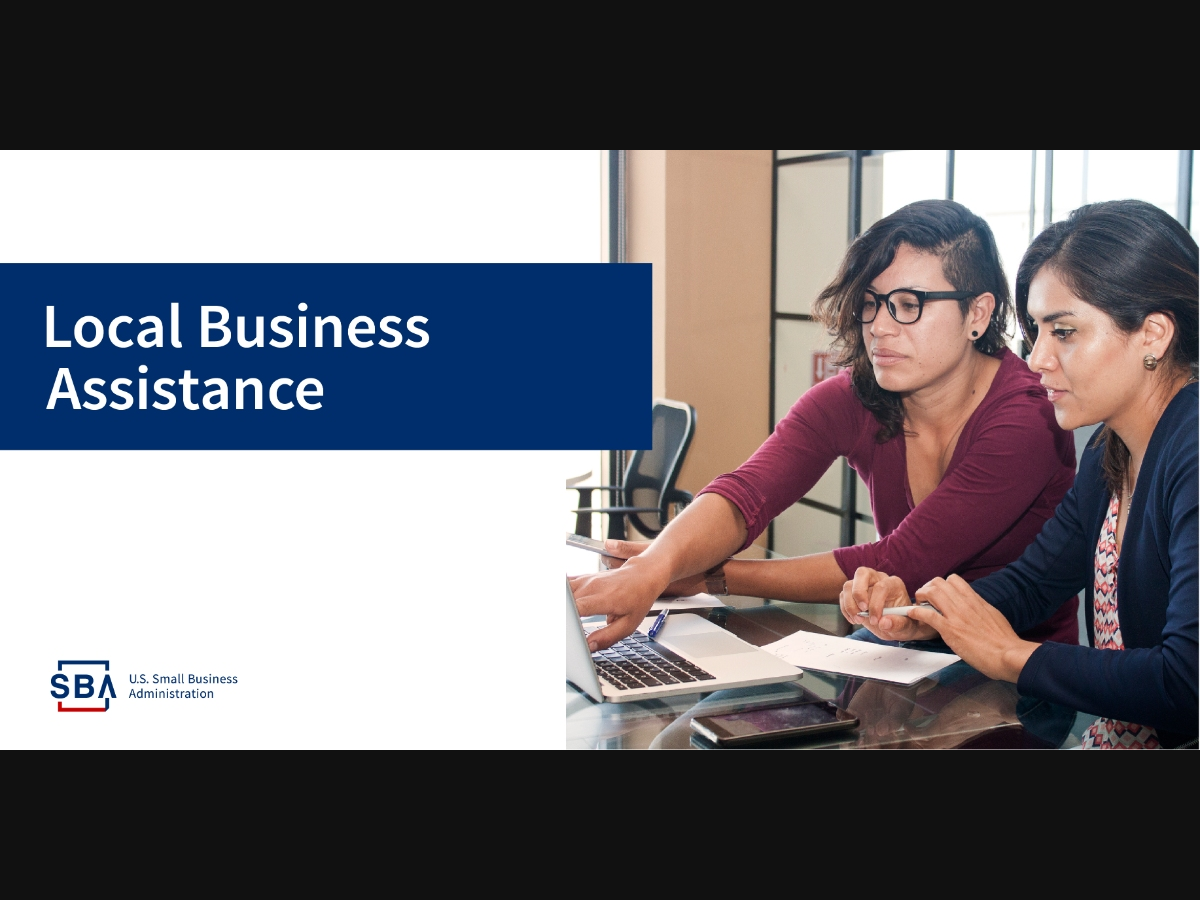 SBA helping with local business assistance