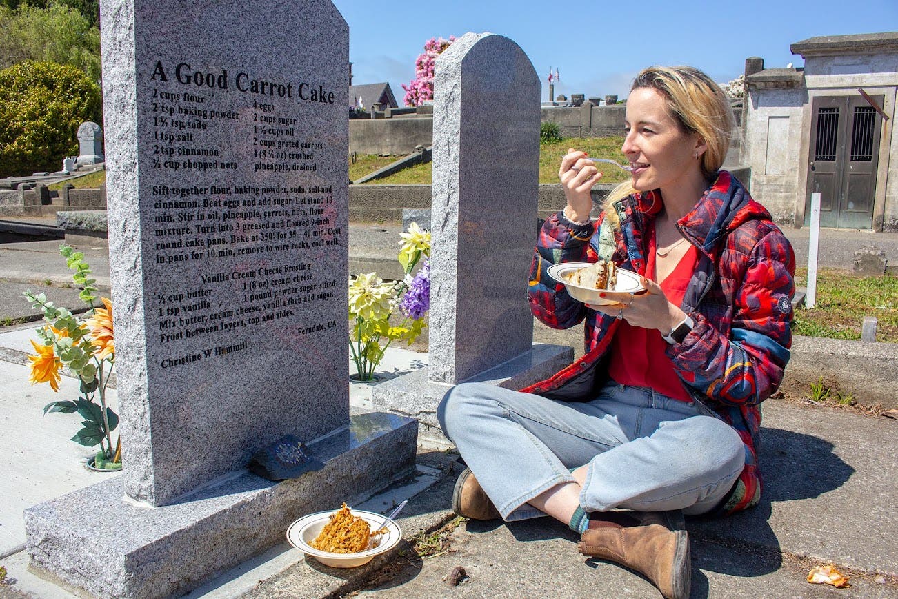 Rosie Grant and Gravestone Recipes "To Die For"