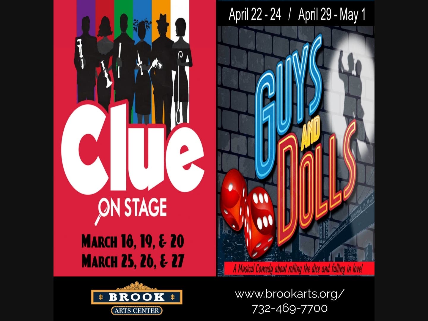 Tickets on Sale @ www.brookarts.org