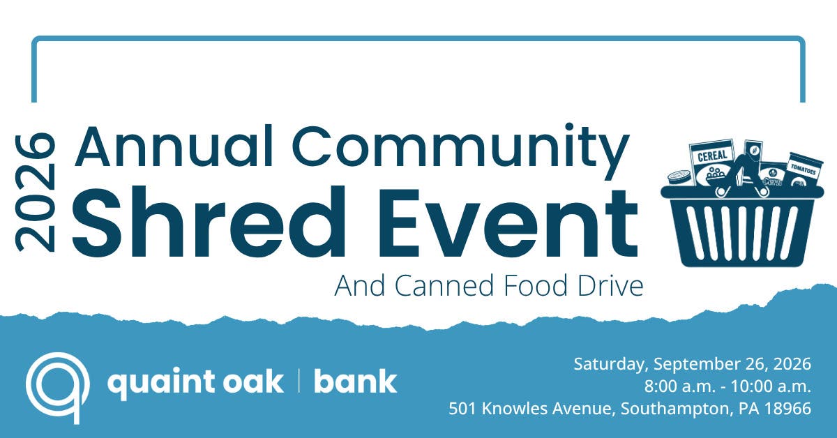 Community Shred Event and Food Drive