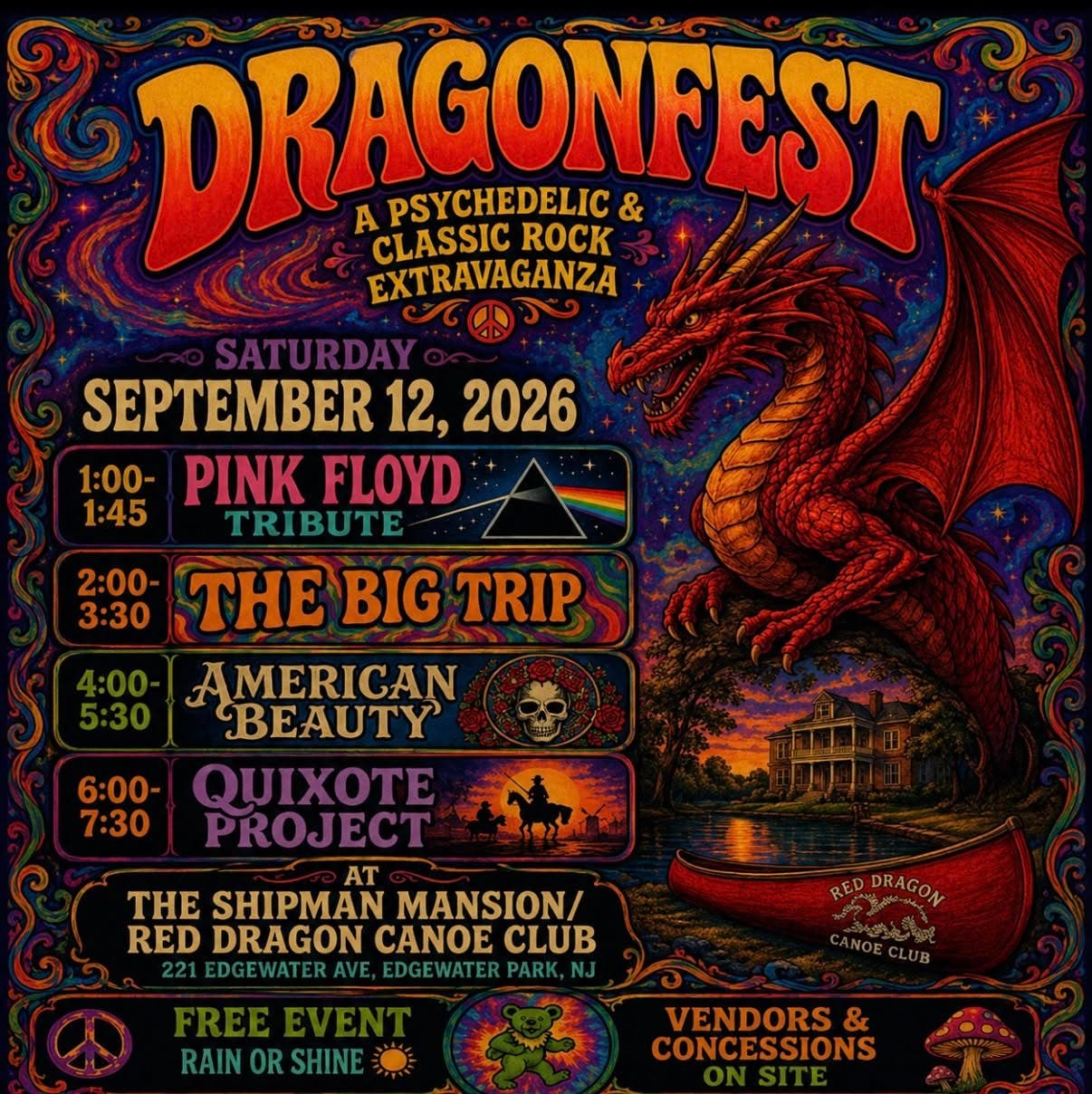 Dragonfest: Free Music Festival