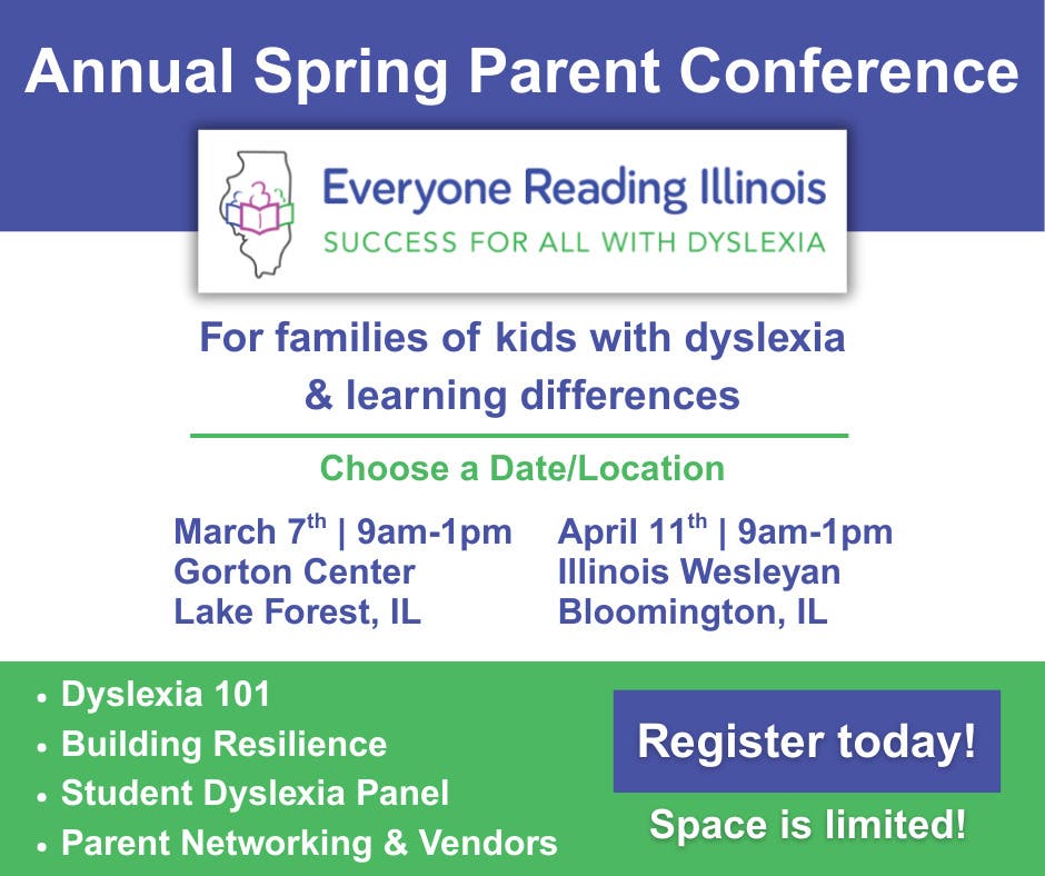 Spring Parent Conference Mar 7 | Everyone Reading Illinois – Annual Spring Parent Conference ...