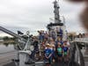 Pack 3177 and families on board the Cobia 