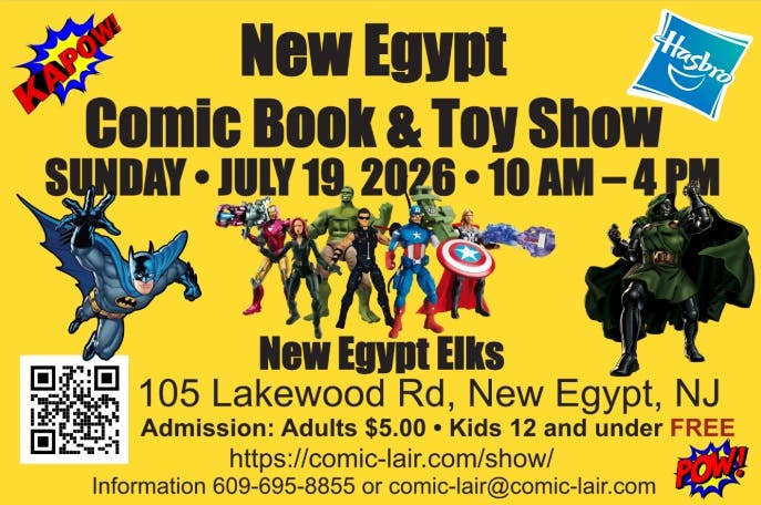 New Egypt Comic Book & Toy Show