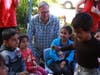 Needham Resident, Joe Ramrath with Syrian Refugee Children in Lebanon