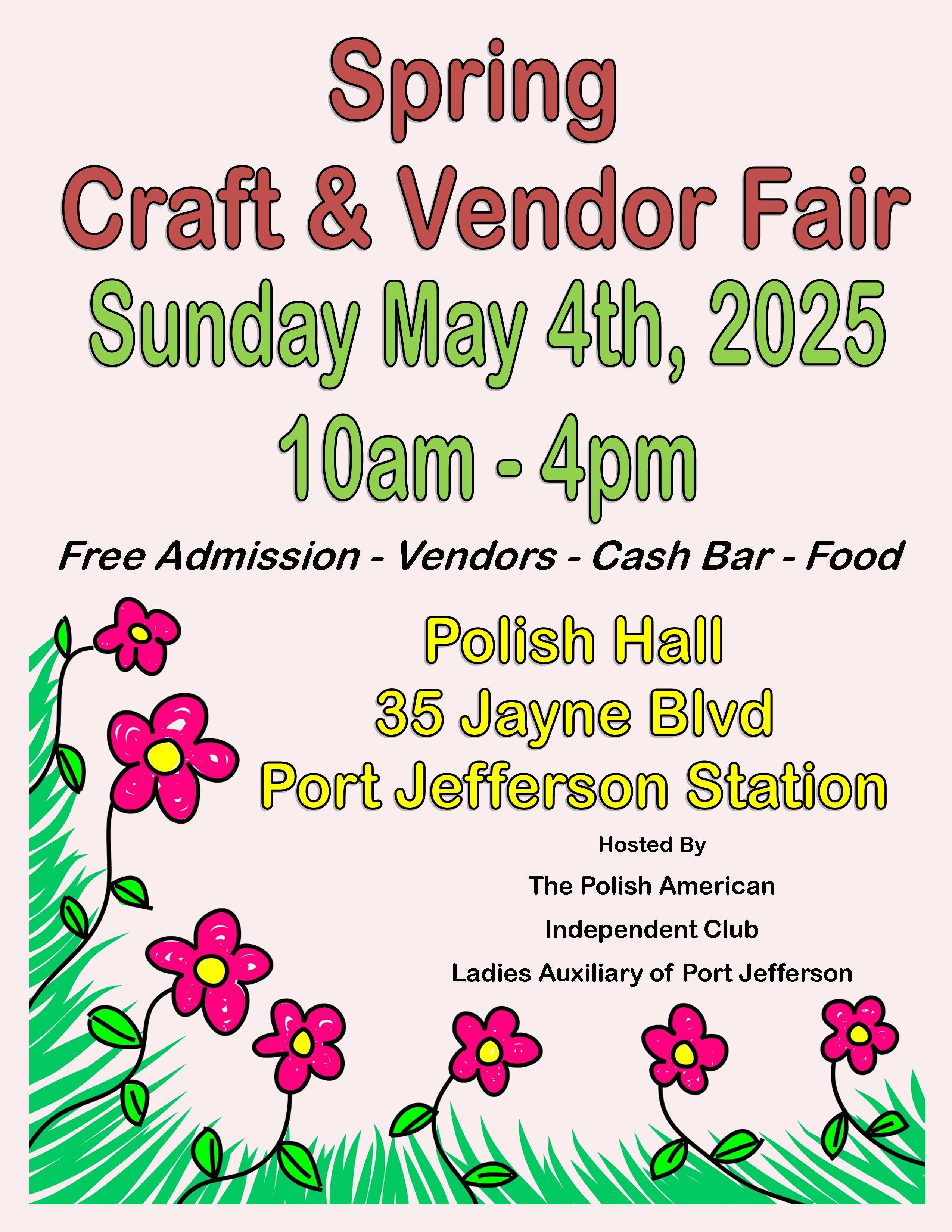 Spring Craft & Vendor Fair