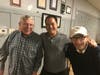 Historical society members Herb Spencer, left, David Heiss, center, and Jerry Cody joke after the workshop.