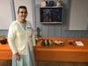 San Gorgonio Pass Historical Society member Marilyn Cook provided refreshments for the historical society workshop.