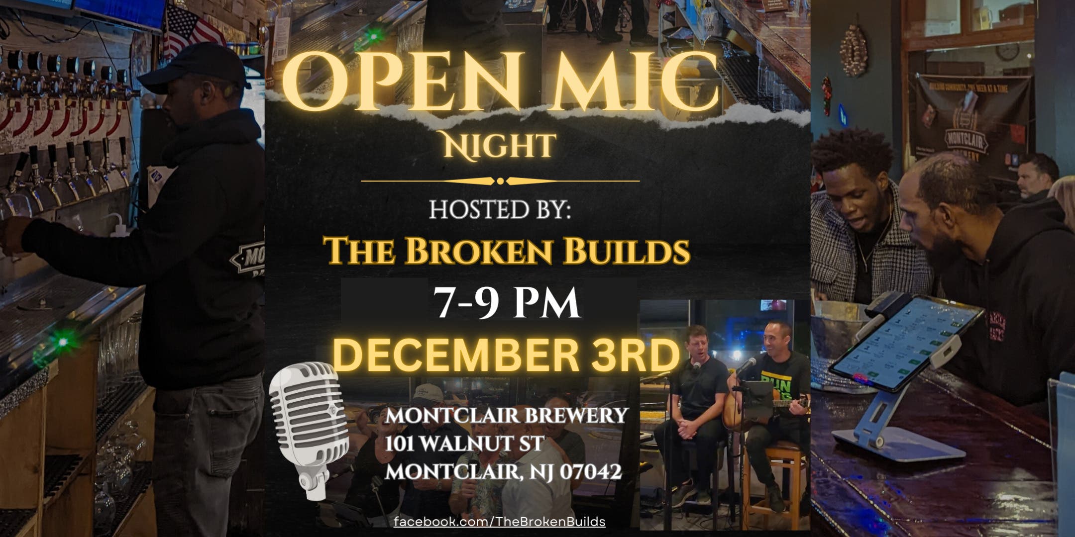 Open Mic at Montclair Brewery