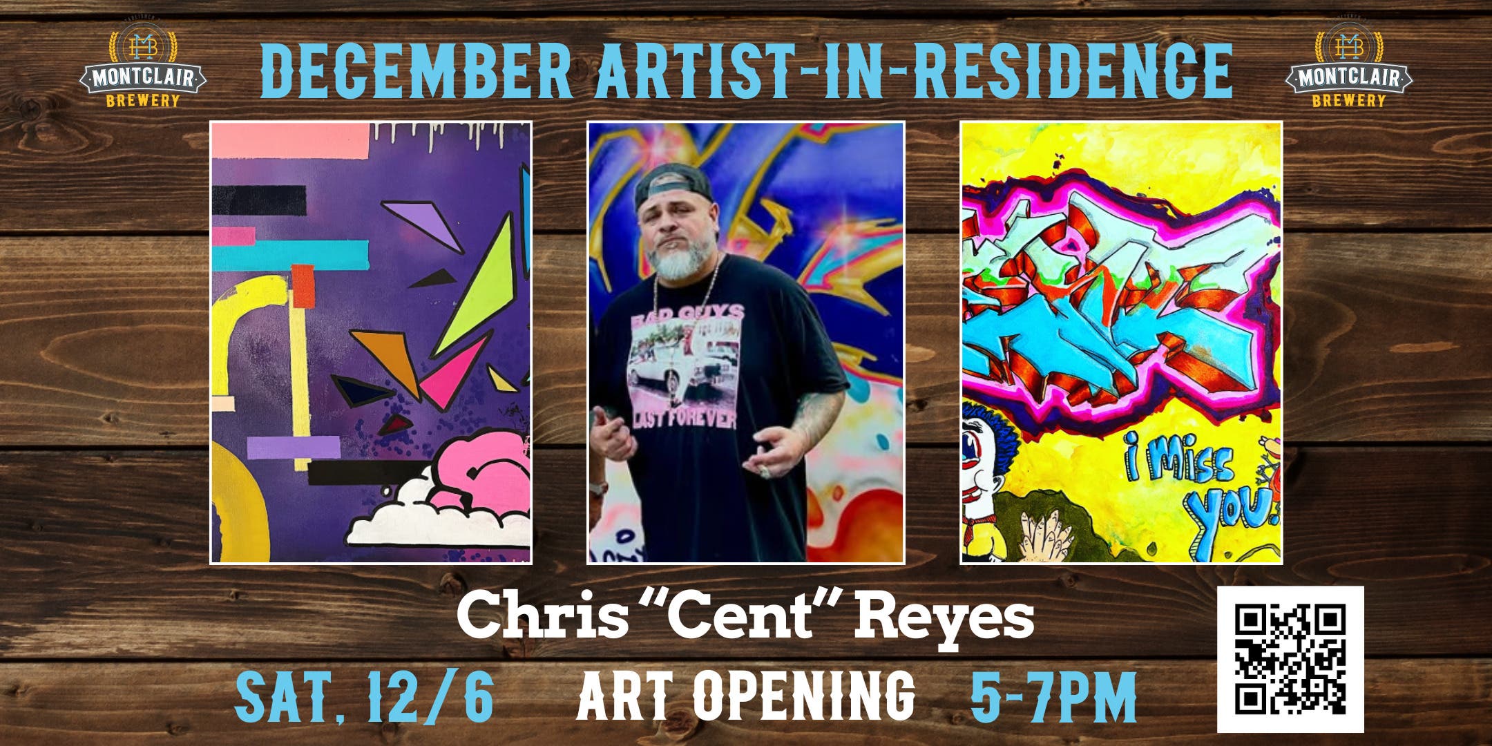 Dec 6 | Art Opening: Chris Reyes at Montclair Brewery | Montclair, NJ Patch