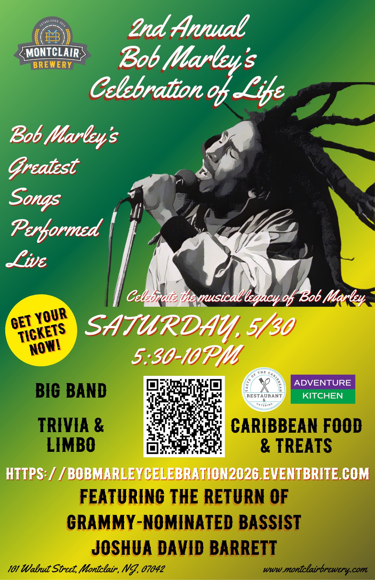 2nd Annual Bob Marley's Celebration of Life Festival