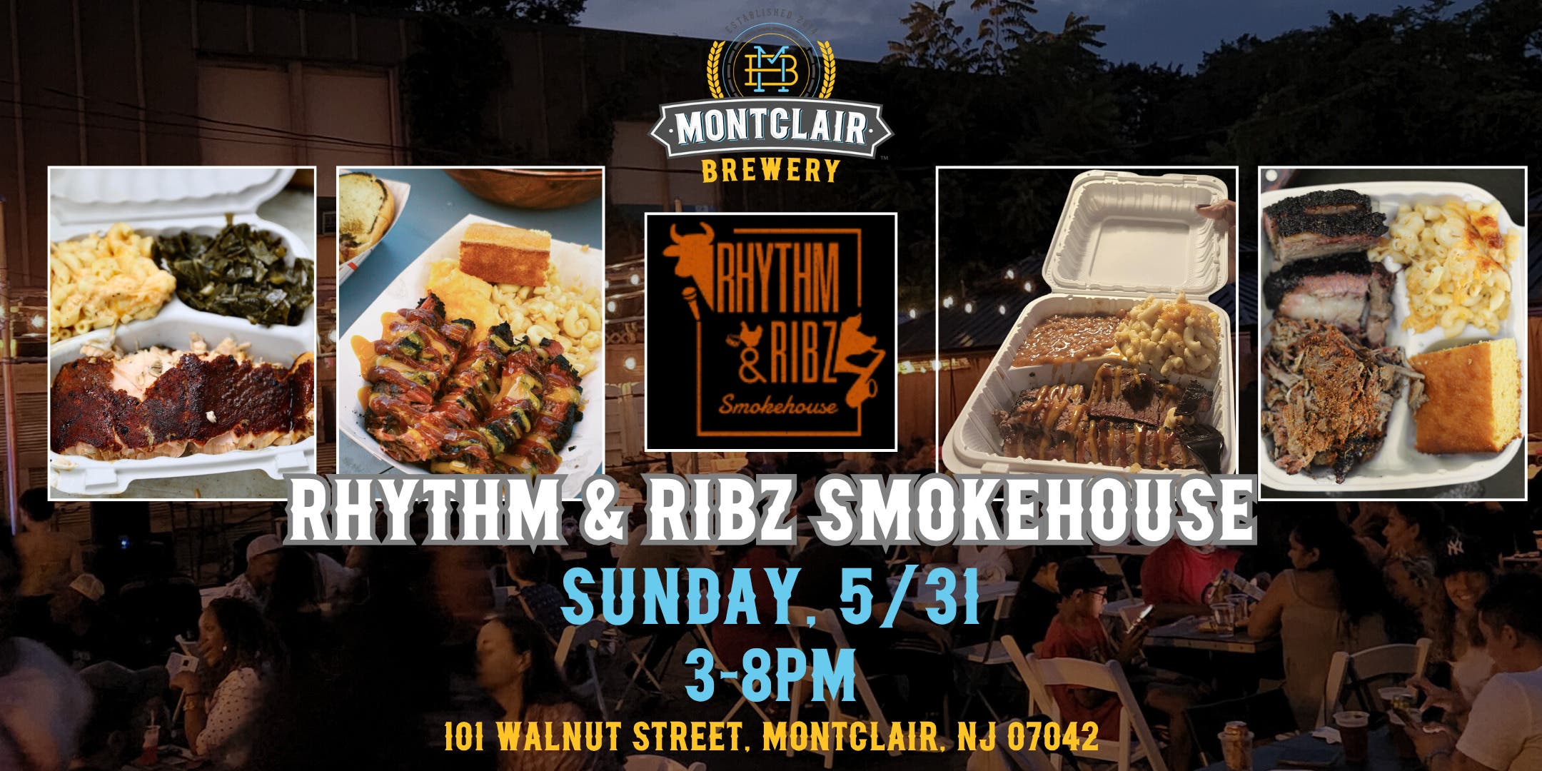 Rhythm & Ribz Smokehouse at Montclair Brewery