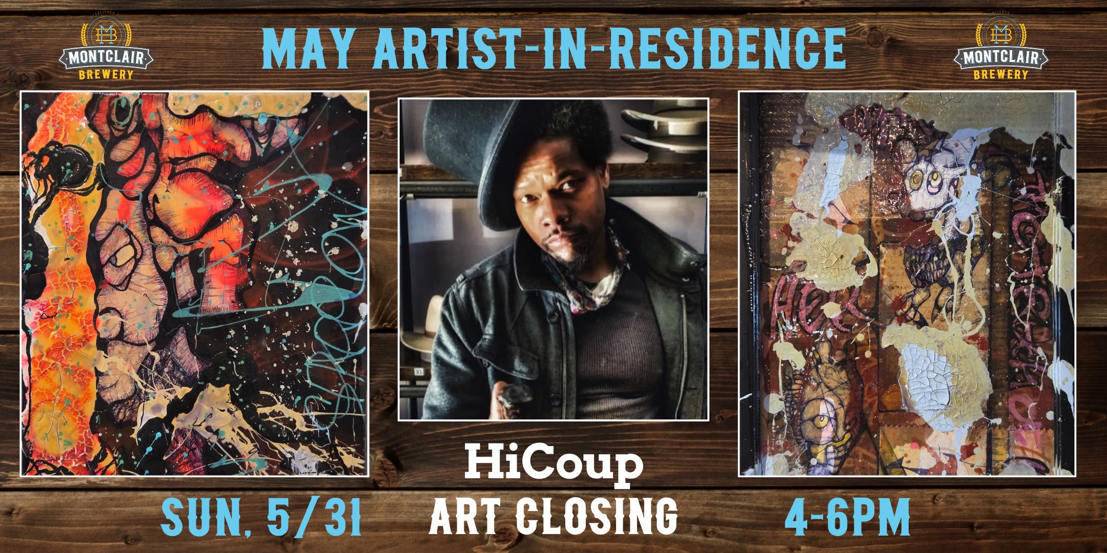 Art Closing: HiCoup at Montclair Brewery