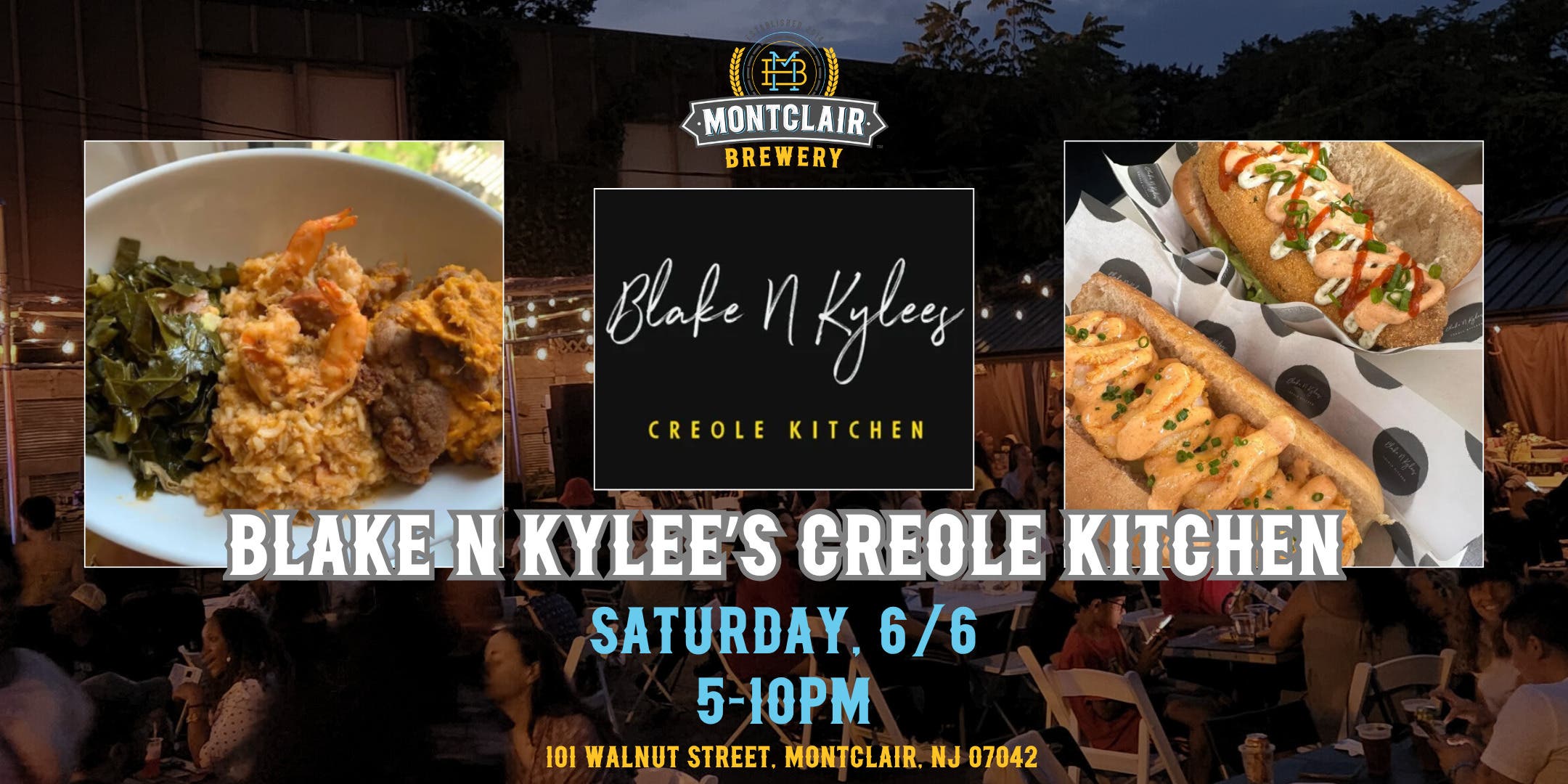 Blake n Kylee's Creole Kitchen at Montclair Brewery