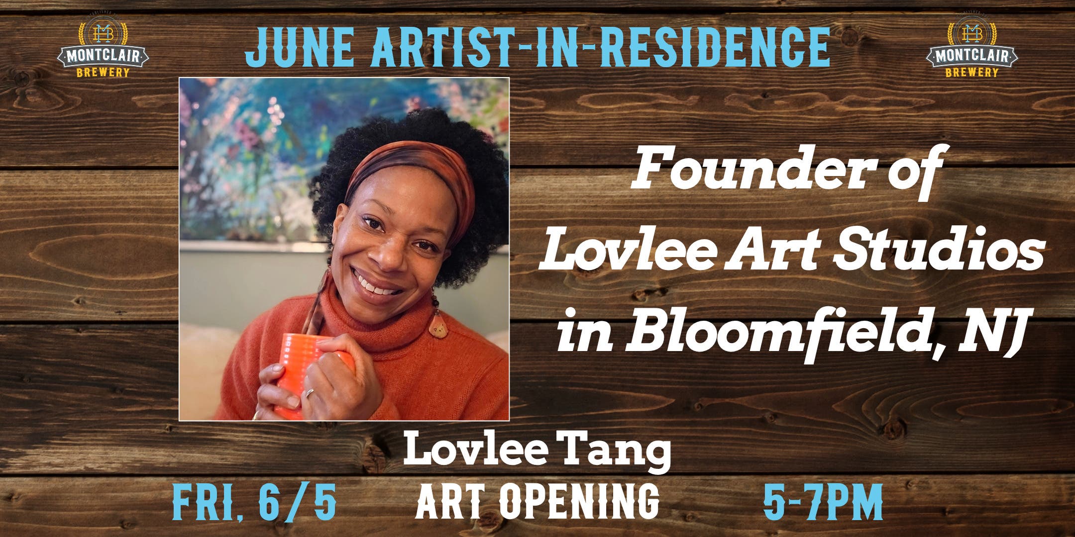 Art Opening: Lovlee Tang at Montclair Brewery