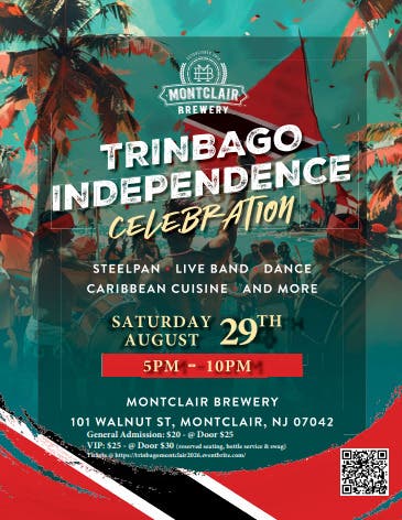3rd Annual TrinBago Independence Celebration at Montclair Brewery