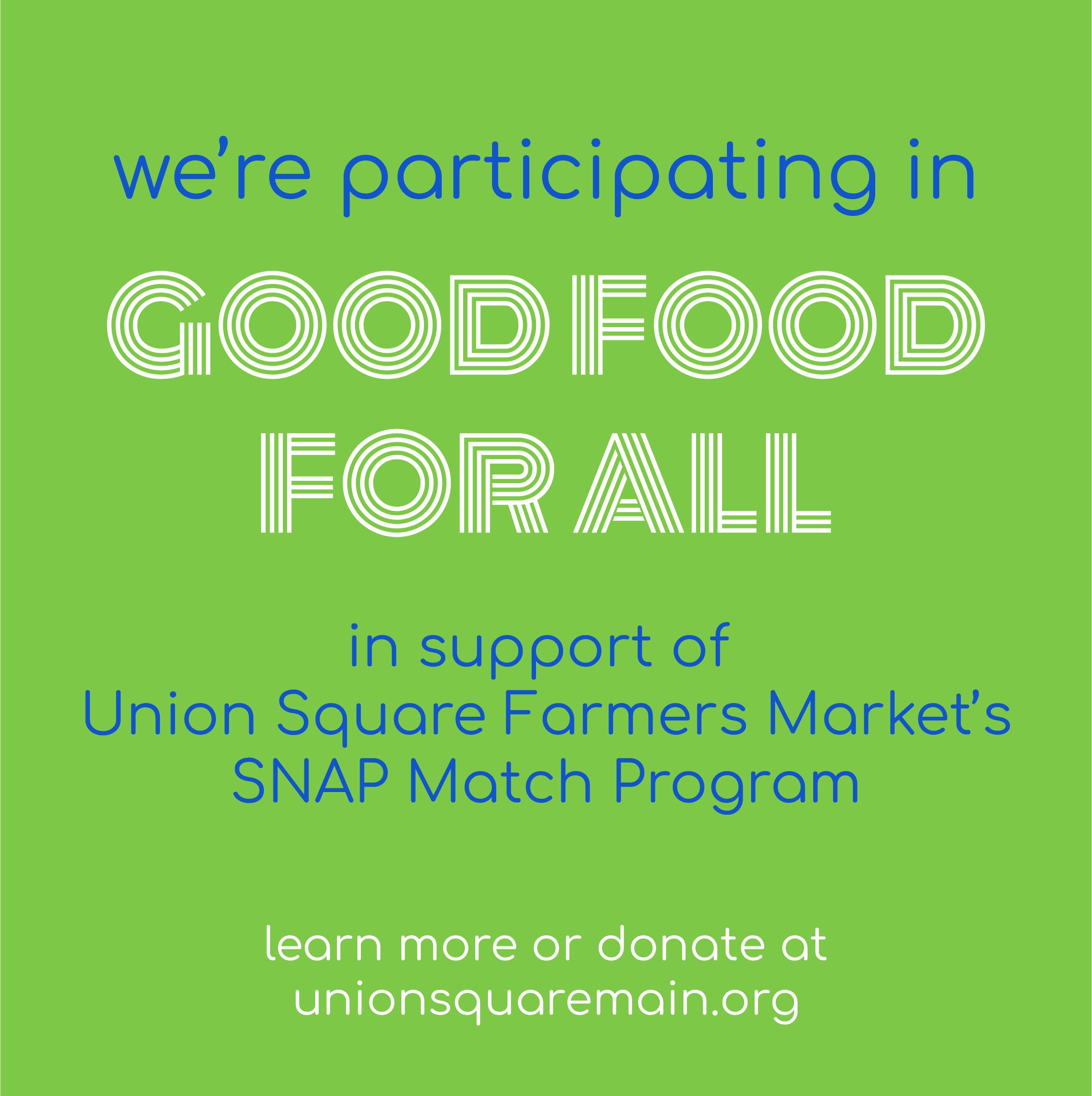 9th Annual Good Food for All