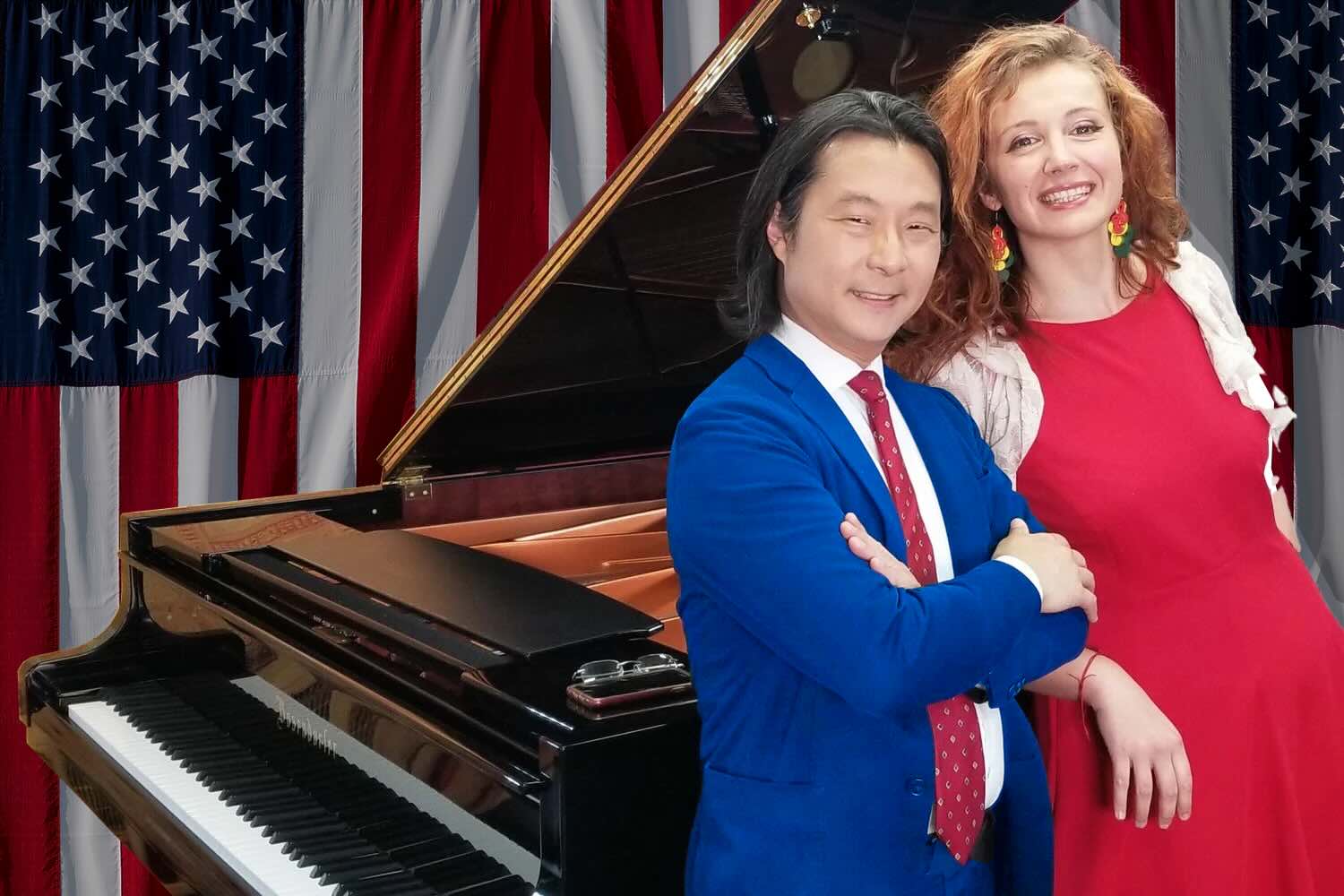 Mada & Hugh Piano Duo: America 250 – A 4-Hand Piano Celebration