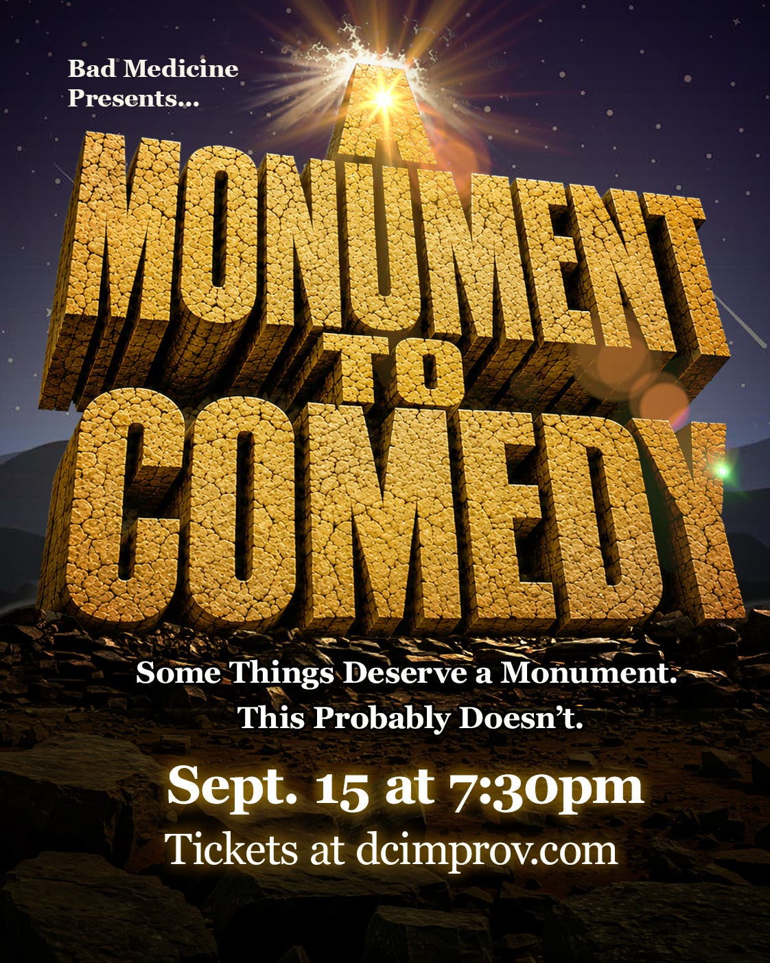 A Monument to Comedy - Sketch Comedy Show